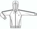 ADIDAS Ladies Team Wear Hooded Sweat