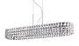 ELK Lighting Elliptical 9-Light Chandelier In Plated Chrome Finish