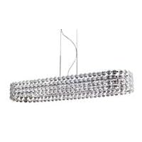 ELK Lighting 30012-9 Elliptical 9 Light Single Tier Chandelier in Plated Chrome by ELK Lighting