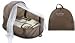 Kushies Baby Easy Fold Baby Bed, Mocha