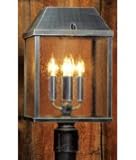 IMAGE OF Hanover Lantern B8538ARB Salem Large 2 Light Outdoor Post Lamp in Achitectural Bronze with Clear Seeded Acrylic Panels glass