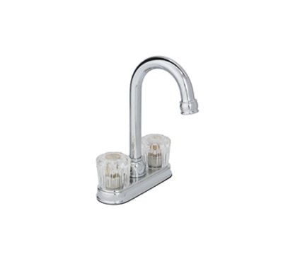 Huntington Chrome 4 Centerset Acrylic Hdl