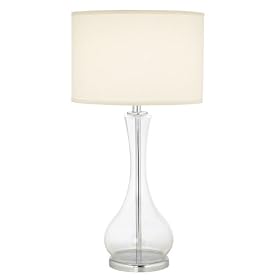 Contemporary Glass Clear Table Lamp