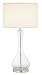 Contemporary Glass Clear Table Lamp