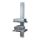 Telehook Cable Manager Silver Holds Up To 4 - Th Shelves