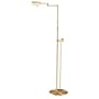 Holtkoetter Punkt 1 Brushed Brass Pharmacy Floor Lamp