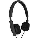 Jays Earphones v-Jays Heavy Bass Impact Ultra Portable, Foldable Headphones - 40mm Dynamic Driver, Black