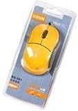 Mini Fashion USB Optical Mouse for Laptop Pc Yellow