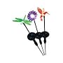 Smart Solar Chameleon Solar Light Stake, Hummingbird/Snowflake