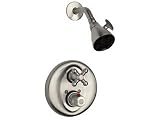 DUCALE Brushed Nickel Thermo Shower Valve w/Shower