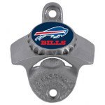 Buffalo Bills Wall Mounted Bottle Opener - Mounting Screws Included
