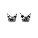 Sanrio Kuromi Stud Earrings