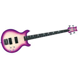 Daisy Rock Elite Bass Guitar, Violet Burst