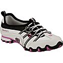 Girls' Skechers Bikers Popstars - White/Black/Hot Pink