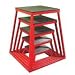 Red Plyo Boxes Set: 12", 18", 24", 30", 36"