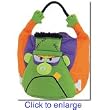 Frighty-night  frankenstein trick or treat bag
