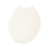 Bemis 70346 Economy Plastic Round Toilet Seat Biscuit/Linen by Bemis