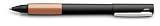 Lamy Accent Black Matte Finish with Brown Grip Rollerball Pen - L397-LO