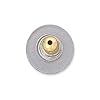 Gold Tone Bullet Clutch Earring Backs with Pad (50)
