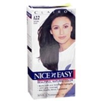 "Clairol Nice N Easy, Permanent Hair Color, Natural Black #122 - Kit,"