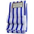 Gourmet Classics 14- by 14-inch Royal Blue Stripe Casserole Dish Cloth, Set of 2