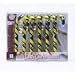 Michigan Wolverines Candy Cane Ornament Set: 6 Pack