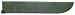 Fox 18 Plastic Machete Sheath