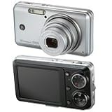 GE E1035 - Digital camera - compact - 10.0 Mpix - optical zoom: 3 x - supported memory: MMC, SD, SDHC - silver