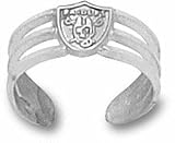 Oakland Raiders Logo Toe Ring - Sterling Silver Jewelry