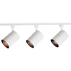 Maxim Lighting 92315WT 3 Light Track Lighting Kit, White
