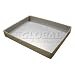 Rotationally Molded Plastic Tray 15x10-3/4x1 Gray