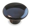 Battalion 1XNR1 Cabinet Knob, Round, Ceramic, PK 5