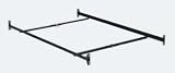 Bolt-On 76" Twin/Full Rails with 2 Crossarms By Hollywood Bed Frame