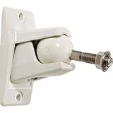 Omnimount 20.0 Wall White Stainless Steel Series Wall 20 Lb Speaker Mount (White)