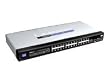Cisco Small Business Unmanaged Switch SR224G - Switch - 24 ports - EN, Fast EN - 10Base-T, 100Base-TX + 2x10/100/1000Base-T/SFP (mini-GBIC)(uplink) - 1U - rack-mountable