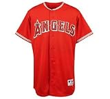 Anaheim Angels Jersey - Authentic Blank Alt Jersey by Majestic