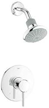 Grohe 35010001 Concetto Shower head and Trim Combination