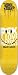DGK Smiley Yellow Skateboard Deck - 7.63