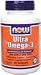 NOW ULTRA OMEGA-3 - 500 EPA / 250 DHA - SOFTGELS
