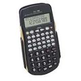 Scientific Calculator, Handheld, 2-9/10x5-1/3x3/5, Black, Sold as 1 each