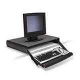 3M Adjustable Desktop Keyboard Drawer, Gel Wrist Rest with Antimicrobial  Product Protection (KD95CG)