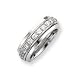 Sterling Silver Inner Channel Spinning Band