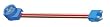Grote 6" Long, Male Pin to Female Pin Lamp Termination 66831