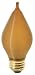 Bulbrite 431140 - 40C15A - 40 Watt Amber C15 Decorative Light Bulb