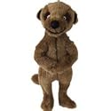 Meerkat Squeaky & Plush Dog Toy