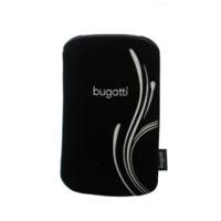 Original bugatti Neopren Case / Tasche silver b Size S f&uuml;r LG GD880 mini inkl. Handy-Heaven Kugelschreiber