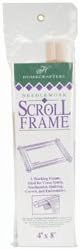 Bulk Buy: Kahoot Deluxe Hardwood Scroll Frame 4"X8" H48 (2-Pack)