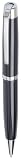 Marqius Metro WM/821/BK/C Ball Pen Black Lacquer with Chrome, Packaged in Black Lacquer Box
