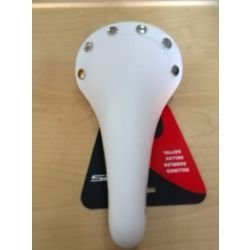 Ges Mtb Saddle White Retro A307S20
