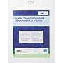 yudu 62-5038 Blank Transparency, 5-Pack